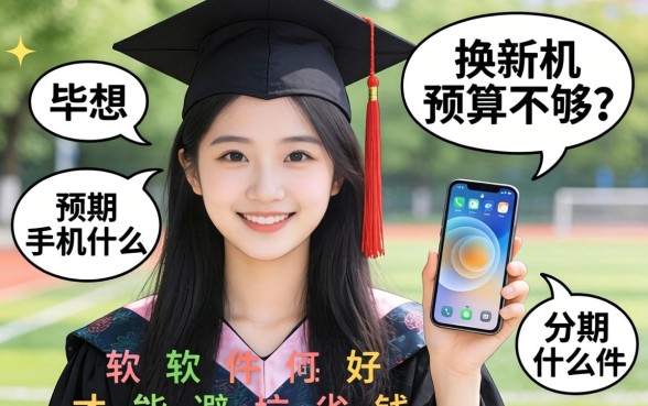 刚毕业想换新机预算不够？分期手机什么软件好才能避坑省钱？