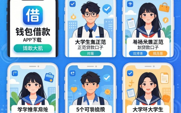 像易借钱包借款app下载一样正规的贷款口子，详尽说明5个大学生可以使用的app