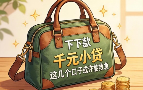揭秘2026包下款的千元小贷，这几个口子或许能救急