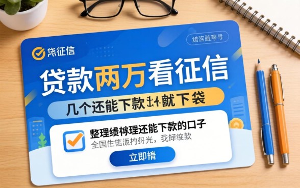 哪里可以贷款两万不看征信的平台？整理了几个还能下款的口子