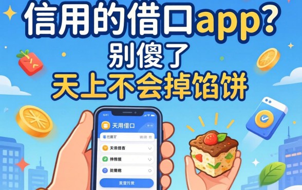 不需要信用的借口app？别傻了，天上不会掉馅饼