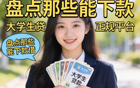 大学生急需用钱哪里借？盘点那些能下款的大学生贷款，正规平台有哪些？