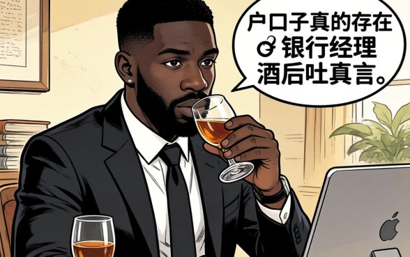 2026无视黑户口子真的存在？支行经理酒后吐真言