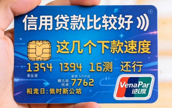 哪个信用贷款比较好通过？实测这几个下款速度还行