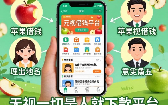 只能苹果手机借钱软件，理出五个无视一切是人就下款平台