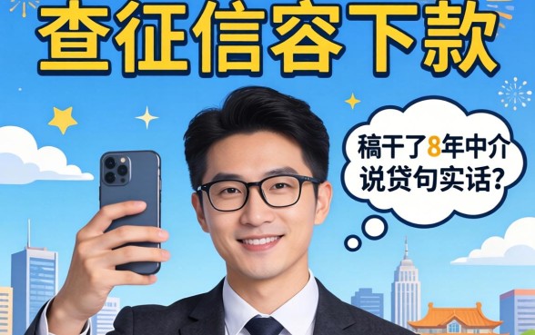 不查征信容易下款的贷款平台有哪些?我干了8年中介说几句实话