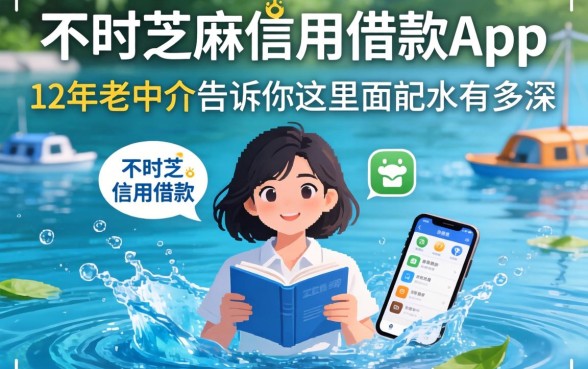 不用芝麻信用借款app:12年老中介告诉你这里面的水有多深