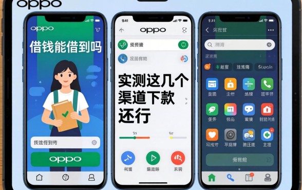 oppo手机借钱能借到吗？实测这几个渠道下款还行