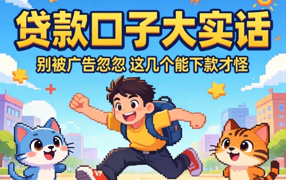 2026热门贷款口子大实话：别被广告忽悠，这几个能下款才怪