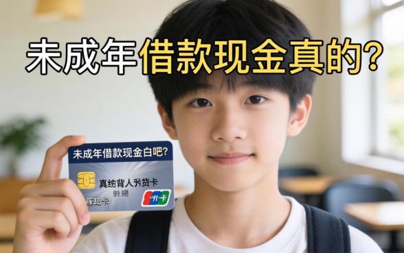 17岁竟然可以借款现金白卡吧？这是真的吗？未成年人借贷背后隐藏着什么风险？