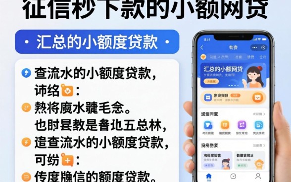 不看征信秒下款的小额网贷，汇总五个不查流水的小额度贷款app