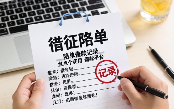 哪里可以看征信黑名单记录？盘点几个实用的借款平台