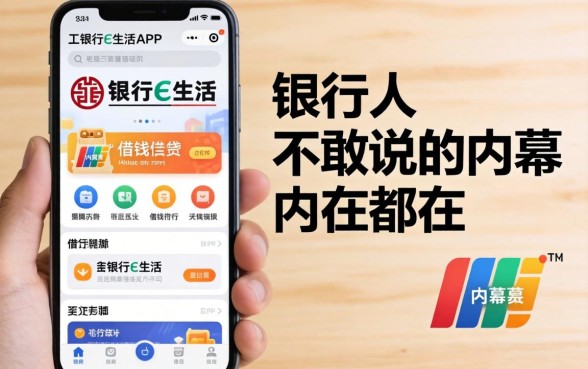像工银e生活app一样的借钱软件,银行人不敢说的内幕都在这