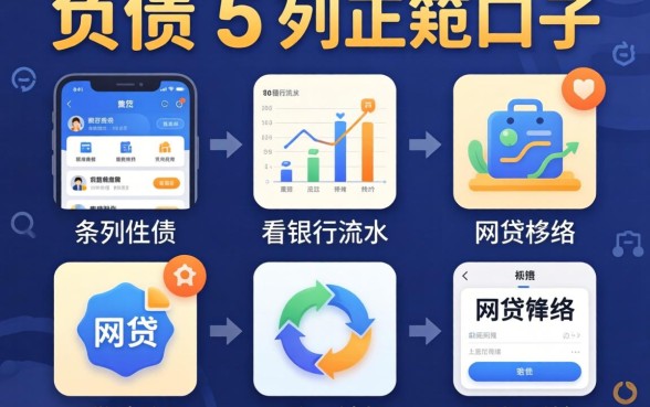 不看负债的正规口子，条列5个看银行流水的网贷软件