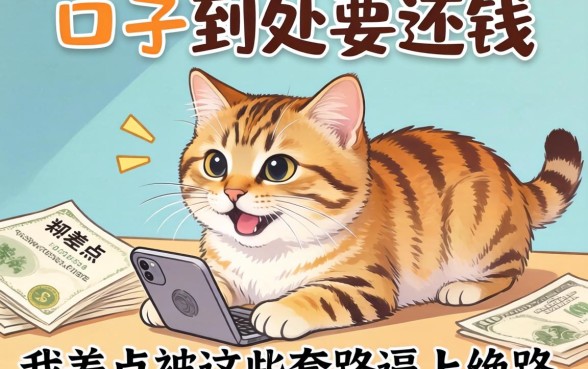 借钱的口子到处要还钱，我差点被这些套路逼上绝路