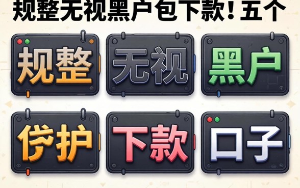 不分期的贷款,规整五个无视黑户包下款的口子