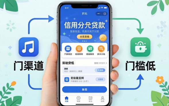 不用信用分的贷款软件有哪些?整理几个门槛低的渠道