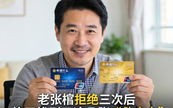 40多岁申请什么信用卡？老张被拒三次后，终于找到了这几张“救命卡”