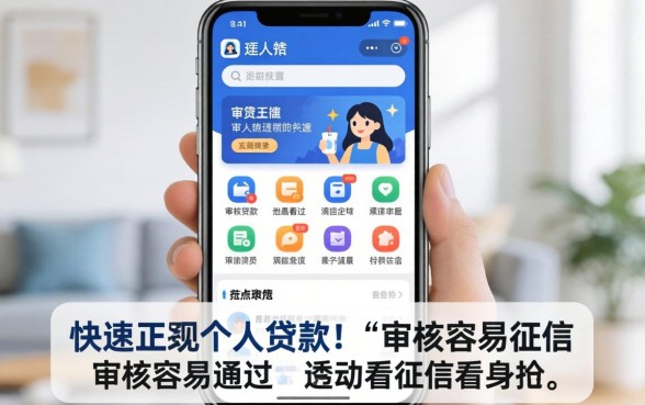 分享5个快速正规个人贷款app，审核容易通过不看征信