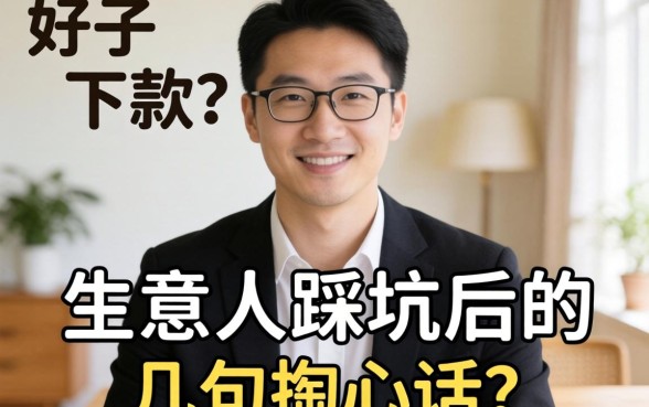 什么最新口子好下款?生意人踩坑后的几句掏心话