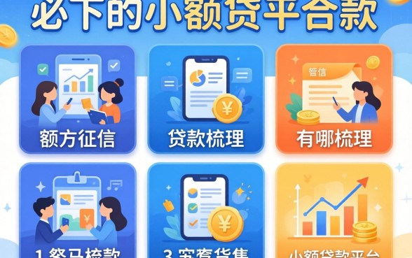 不用征信的小额度贷款有哪些，梳理五个必下的小额贷款平台
