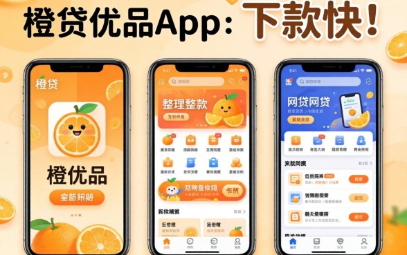 像新橙优品app一样的网贷软件整理这几款下款快的