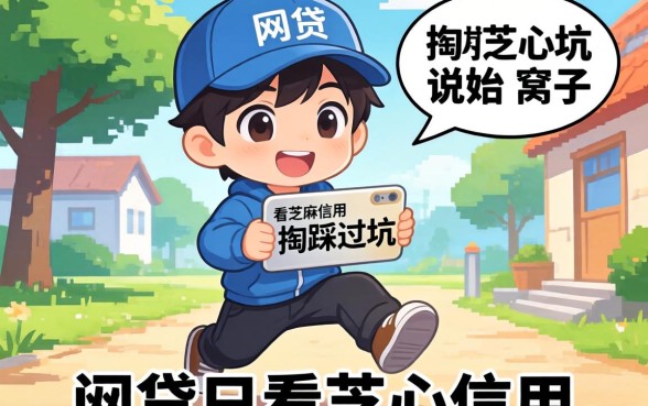 哪个网贷只看芝麻信用的?我踩过坑,说点掏心窝子的话