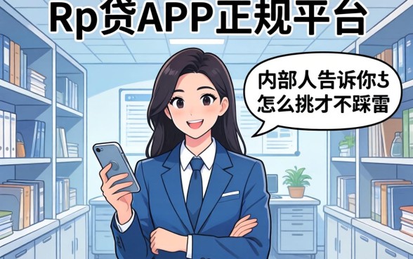 像瑞e贷app一样的正规平台，内部人告诉你怎么挑才不踩雷