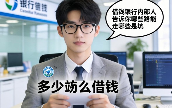 21岁怎么借钱?银行内部人告诉你哪些路能走哪些是坑