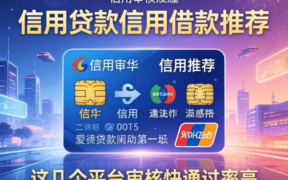 信用贷款信用借款推荐：这几个平台审核快通过率高