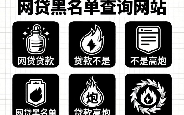 个人网贷黑名单查询网站,归集五个黑白贷款不是高炮的软件