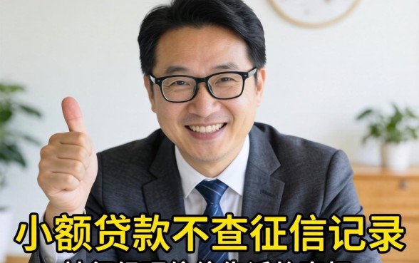 哪款小额贷款不查征信记录？支行经理偷偷告诉你真相