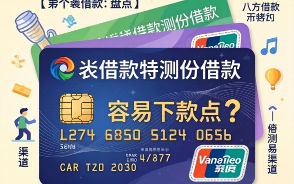 信用卡借款在哪里借款？盘点几个容易下款的渠道