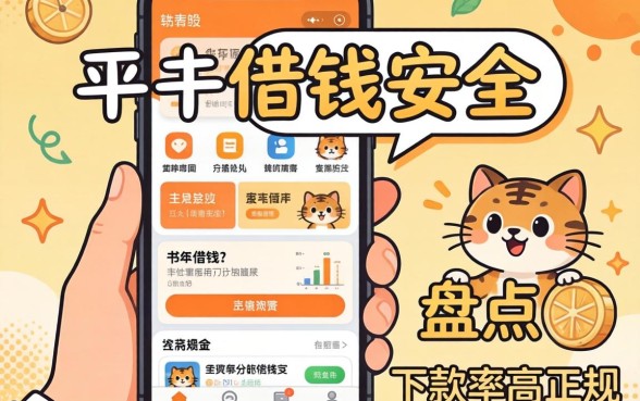 哪些平台借钱安全?盘点几个下款率高的正规渠道