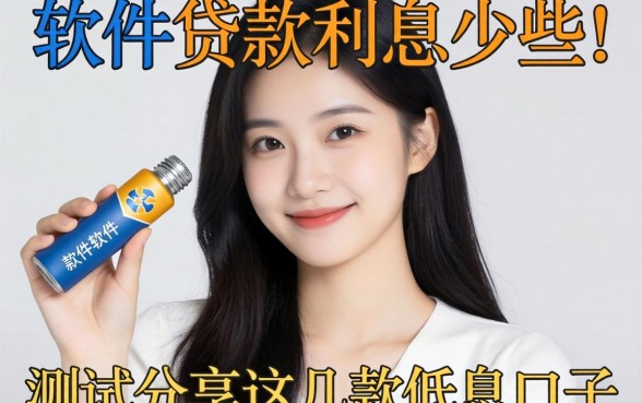 哪个软件贷款利息少些？实测分享这几款低息口子