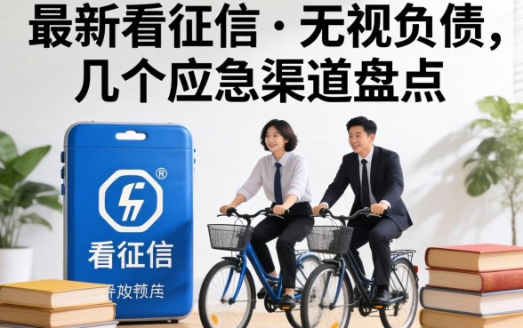 2026最新不看征信：无视负债的几个应急渠道盘点