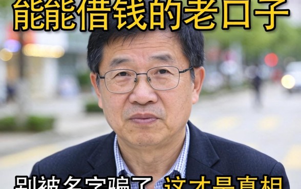 2026年能借钱的老口子：别被名字骗了，这才是真相