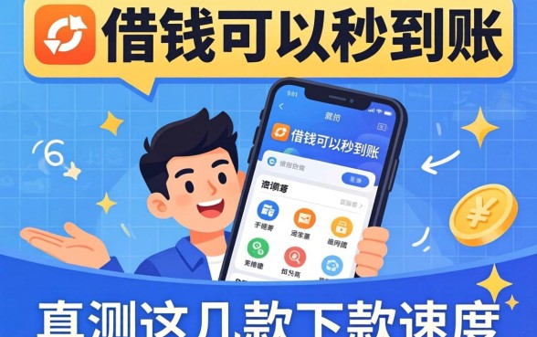 哪个平台借钱可以秒到账？实测这几款下款速度还行