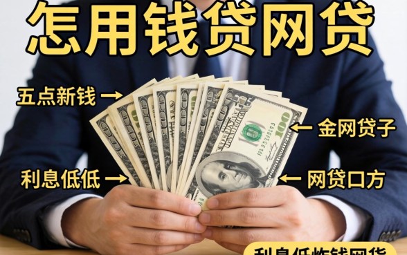 个人急用钱怎么贷网贷，整合五个利息低的网贷口子