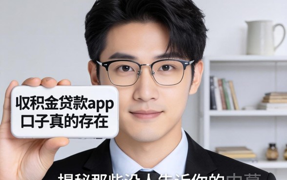 公积金贷款app口子真的存在吗？揭秘那些没人告诉你的内幕