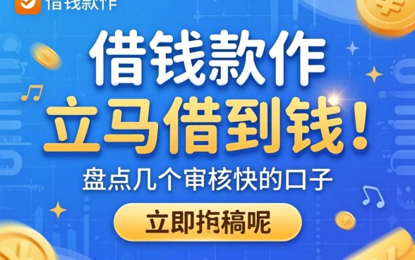 什么借钱软件能立马借到钱呢？盘点几个审核快的口子