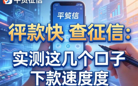 哪个平台放款快不查征信？实测这几个口子下款速度还行