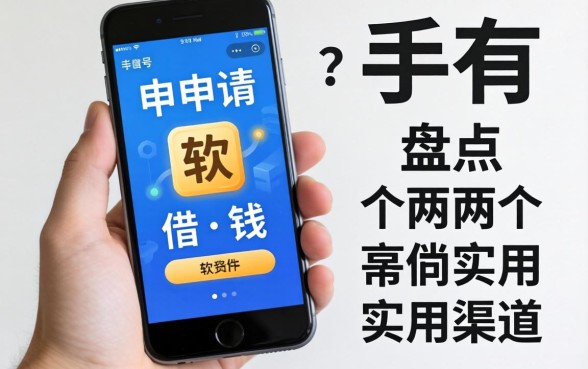 哪里有手机号申请借钱的软件？盘点两个实用渠道