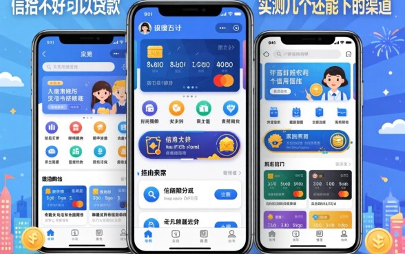 信用不好可以贷款的软件有哪些？实测几个还能下款的渠道