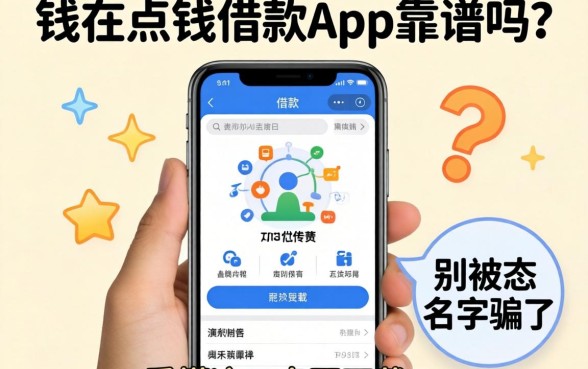 借我点钱借款app靠谱吗？别被名字骗了，看懂这三点再下载