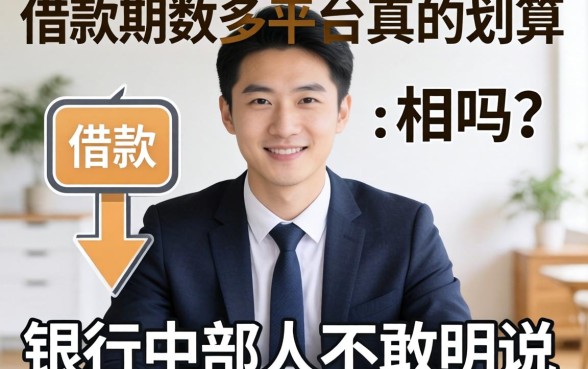 借款期数多的平台真的划算吗？银行内部人不敢明说的真相