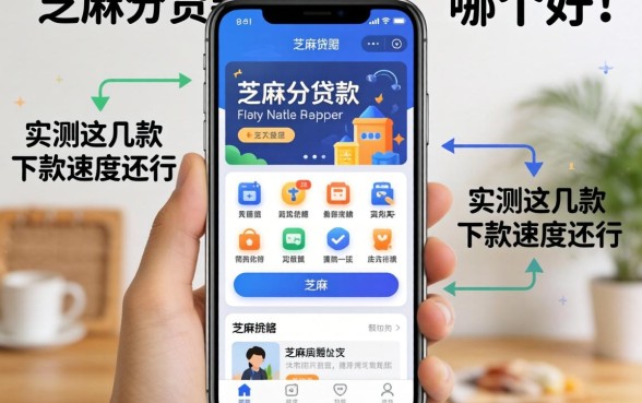 凭芝麻分贷款的软件哪个好？实测这几款下款速度还行