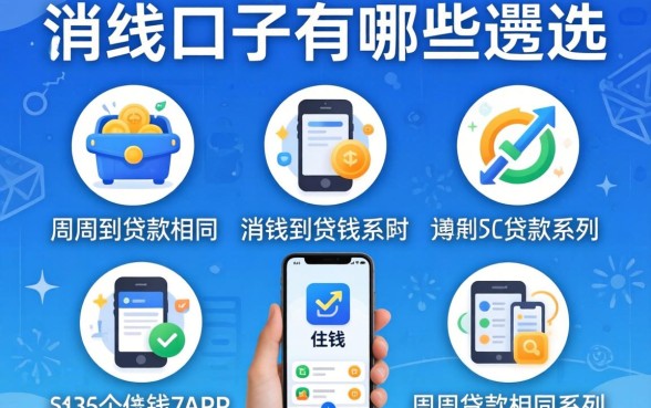 2026借钱口子有哪些，遴选5个周周到贷款相同系列的app