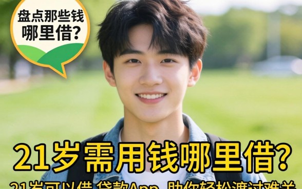刚满21岁急需用钱哪里借？盘点那些靠谱的21岁可以借的贷款app，助你轻松渡过难关