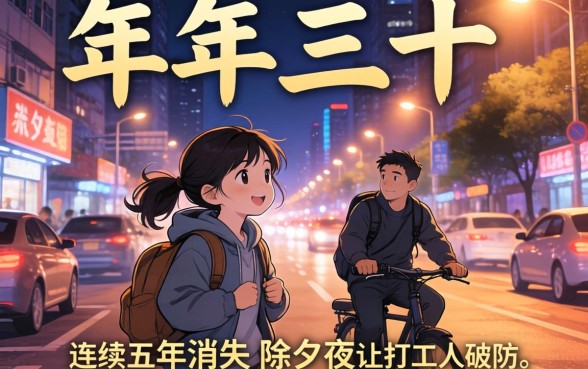2026年有没有年三十？为何连续五年消失的除夕夜让打工人破防，真相究竟是什么？
